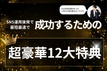 👑超豪華12大特典一覧👑